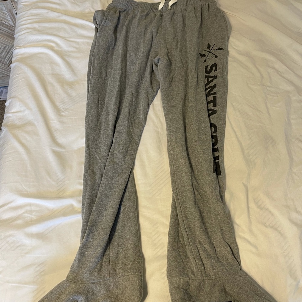 Santa Cruz sweats with built in feet!